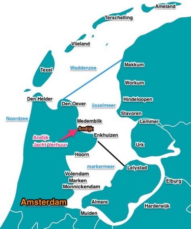 zeilboot huren IJsselmeer, Waddenzee of Markermeer